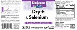 Label for Dry-E & Selenium
