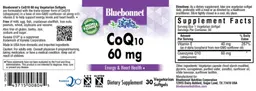 Label for CoQ10 60 mg