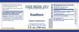 Label for Hawthorn