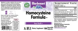 Label for Homocysteine Formula