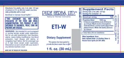Label for ETI-W
