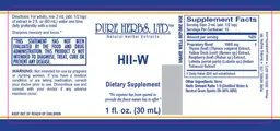 Label for HII-W