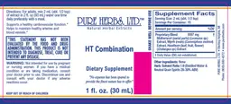 Label for HT Combination
