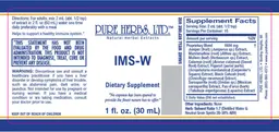 Label for IMS-W