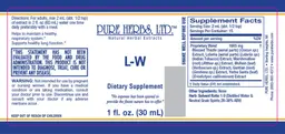 Label for L-W