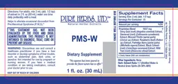 Label for PMS-W