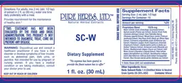 Label for SC-W