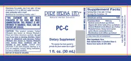 Label for PC-C