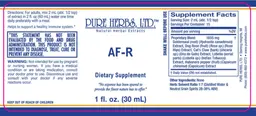 Label for AF-R