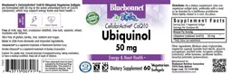 Label for CellularActive CoQ10 Ubiquinol 50 mg