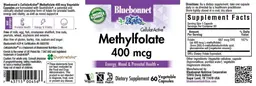 Label for CellularActive Methylfolate 400 mcg