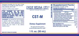 Label for CST-M