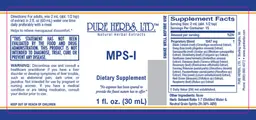 Label for MPS-I