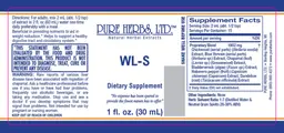 Label for WL-S