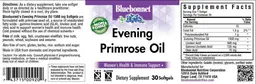Label for Evening Primrose Oil