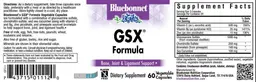 Label for GSX Formula
