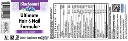 Label for Ultimate Hair & Nail Formula