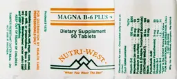 Label for Magna B-6 Plus