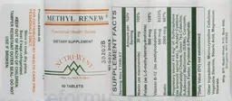 Label for Methyl Renew