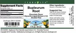 Label for Bupleurum Root Chocolate Flavor
