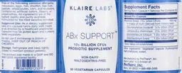 Label for Abx Support