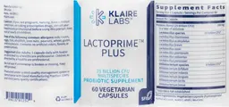Label for Lactoprime Plus