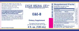 Label for E&E-B