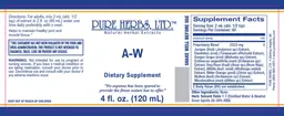 Label for A-W