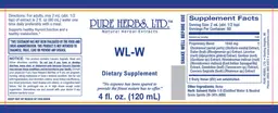 Label for WL-W