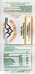 Label for Pre/Post Natal Minerals