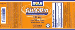 Label for GliSODin