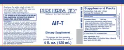 Label for AIF-T