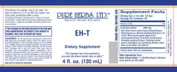 Label for EH-T