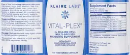 Label for Vital-Plex