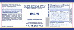 Label for IMS-W