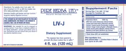 Label for LIV-J