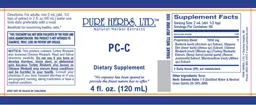 Label for PC-C