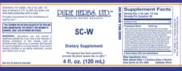 Label for SC-W