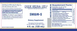 Label for SM&W-S