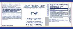 Label for ST-W