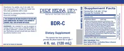 Label for BDR-C