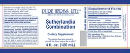 Label for Sutherlandia Combination