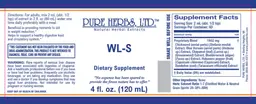 Label for WL-S
