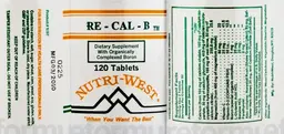 Label for Re-Cal-B