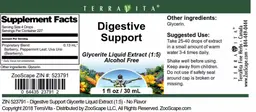 Label for Digestive Support