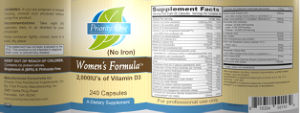 Women's Formula (No Iron)