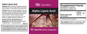 Alpha Lipoic Acid