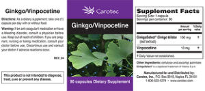 Ginkgo/Vinpocetine