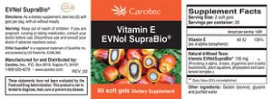 Vitamin E EVNol SupraBio
