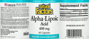 Alpha-Lipoic Acid 400 mg